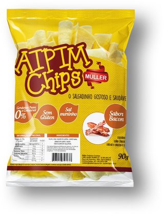 Aipim Chips sabor Bacon 90g
