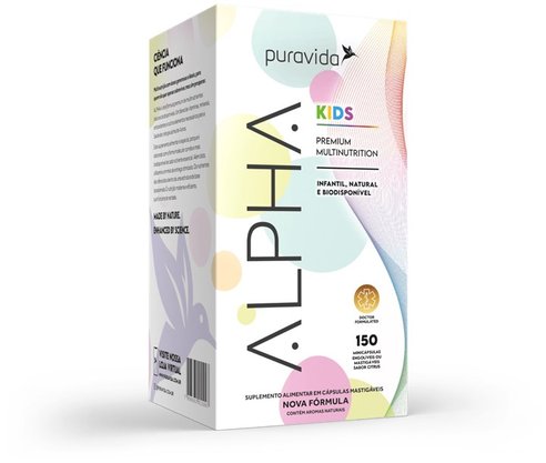 Alpha Kids Multinutrition 150 Cápsulas Puravida