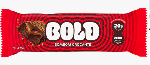 Barrinha Bombom Crocante 60g Bold Bar