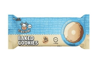 Biscoito Baked Cookies de Chocolate Branco 60g Cacow