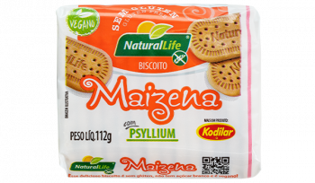 Biscoito de Maizena Vegano 112g Natural Life