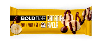 Barrinha Banana & Avelã 60g Bold Bar