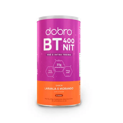 BT 400 Nitrato Sabor Laranja com Morango 450g Dobro