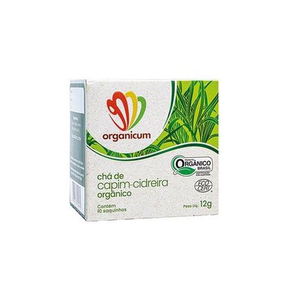 Chá de Capim-Cidreira Orgânico 10 sachês 12g