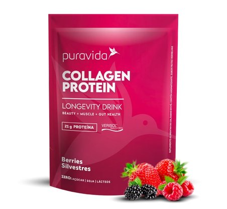 Collagen Protein Berries PuraVida 450g