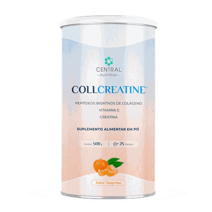Collcreatine Sabor de Tangerina 500g Central Nutrition