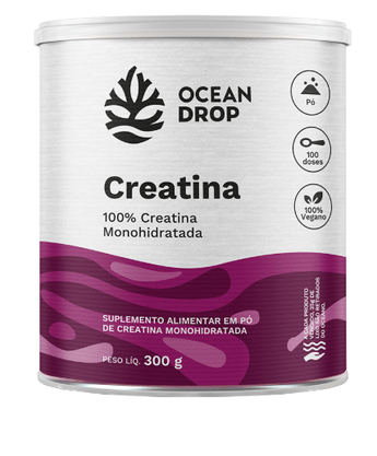 Creatina (100% Creatina Monohidratada) 150g Ocean Drop