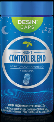 Desin Night Control Blend 90 Cápsulas Desinchá