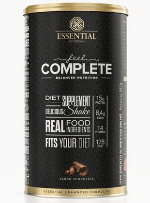Feel Complete Shake Sabor de Chocolate 547g Essential