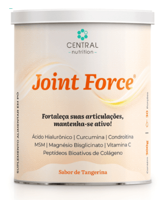 Joint Force Sabor de Tangerina 300g Central Nutrition