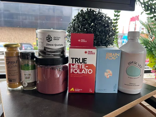 KIT 40+   Brinde 1 cúrcuma orgânica 50g