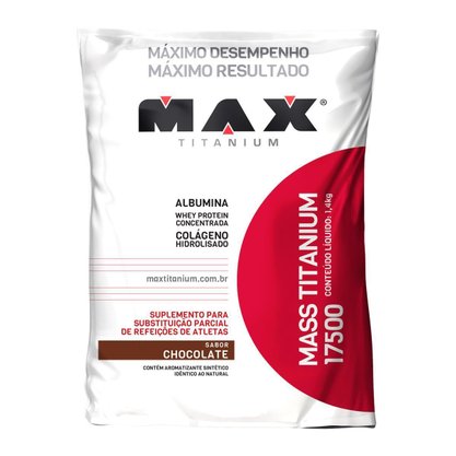 Mass Titanium 17500 Chocolate 1,4kg Max Titanium