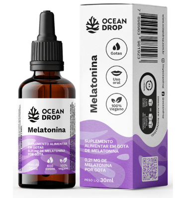 Melatonina Vegana 30ml Ocean Drop
