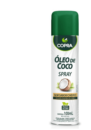 Óleo de Coco em Spray sem Sabor sem Cheiro 100ml Copra