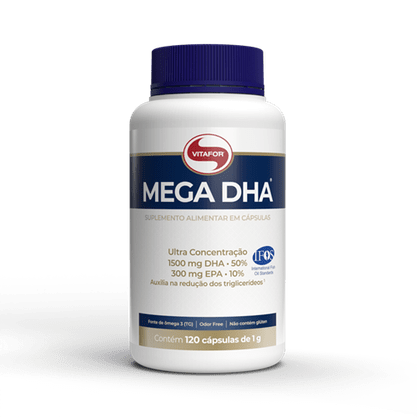 Ômega Mega DHA 120 Cápsulas Vitafor