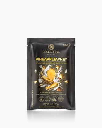 Pineapple Whey (Sabor de Abacaxi com Água de Coco) Sachê 34g Essential