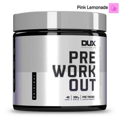 Pré Workout Original Sasbor Pink Lemonade 300g Dux