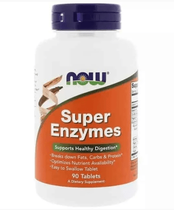 Super Enzymes (Enzimas Digestivas) 90 Cápsulas Now