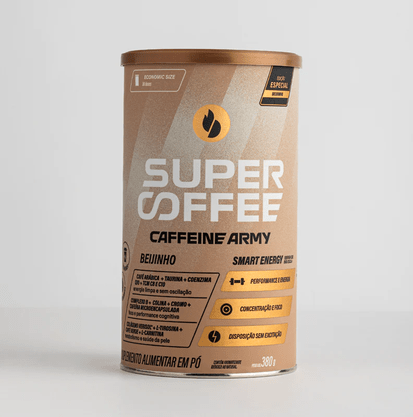 Supercoffee Sabor de Beijinho 380g Caffeine Army