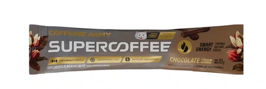 Supercoffee Sabor Lingua de gato 3.0 sache 10g Pré-treino
