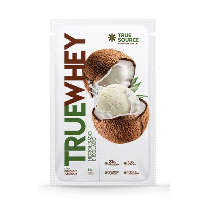 Truewhey sache coconut ice cream