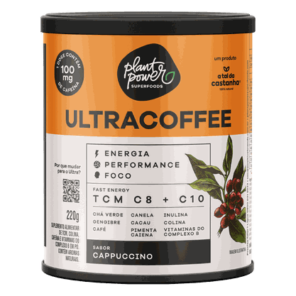 Ultracoffee Sabor Cappuccino 220g A Tal da Castanha