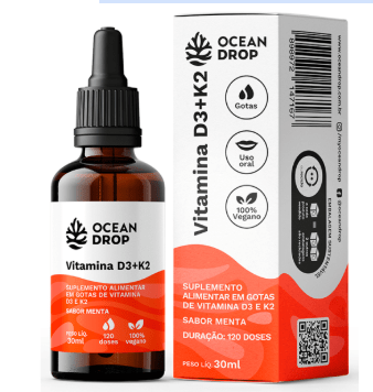 Vitamina D3 + K2 30ml Ocean Drop