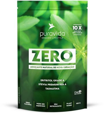 Zero Adoçante Natural 100g Puravida