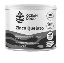 Zinco Quelato 60 Cápsulas Ocean Drop