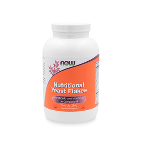 Levedura Nutricional Now Foods em flocos 284g