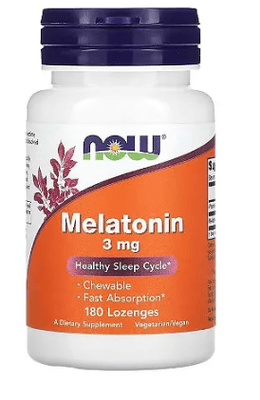 Melatonina 3mg 180 Cápsulas Now