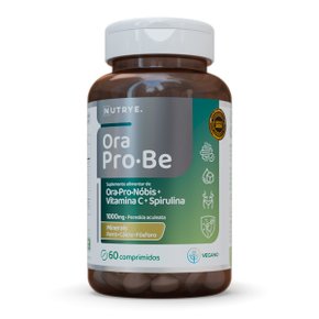 Ora Pronobis Be (Ora-Pro-Nóbis + Vitamina C + Spirulina) 60 Capsulas Nutrye