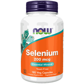 Selenium 200mcg 180 Cápsulas Now