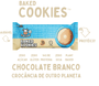 Biscoito Baked Cookies de Chocolate Branco 60g Cacow
