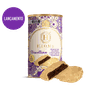 Biscottino Recheado de Creme de Avelã com Cacau e Coberto com Chocolate Branco 168g Haoma