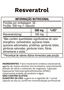 Resveratrol 30 Cápsulas Ocean Drop