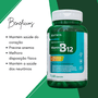 Vitamina B12 (com Ácido Fólico) Metilcobalamina 90 Cápsulas Nutrye